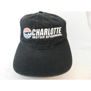 Charlotte Motor Speedway Nascar cap hat Black